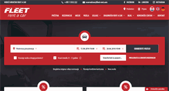 Desktop Screenshot of fleet-rent.com